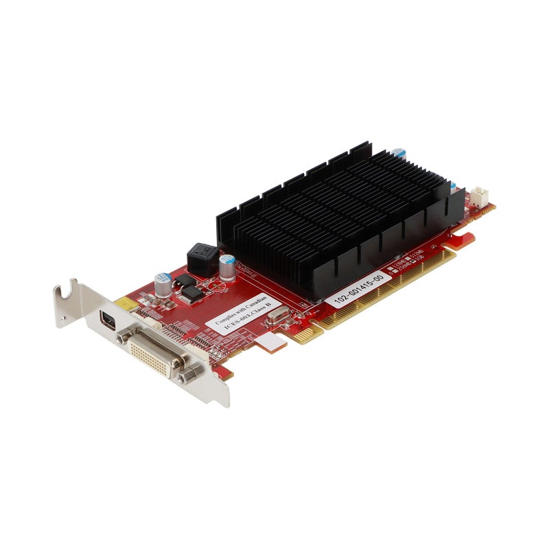 VisionTek Products Radeon 6350 SFF 1GB DDR3 3M DMS59 with 2X DVI-I to VGA Adapter Graphics Cards 900456 - Image 2